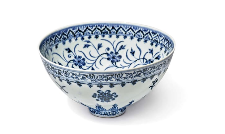 35塊買的碗蘇富比估價50萬美金! Six-inch bowl bought at yard sale