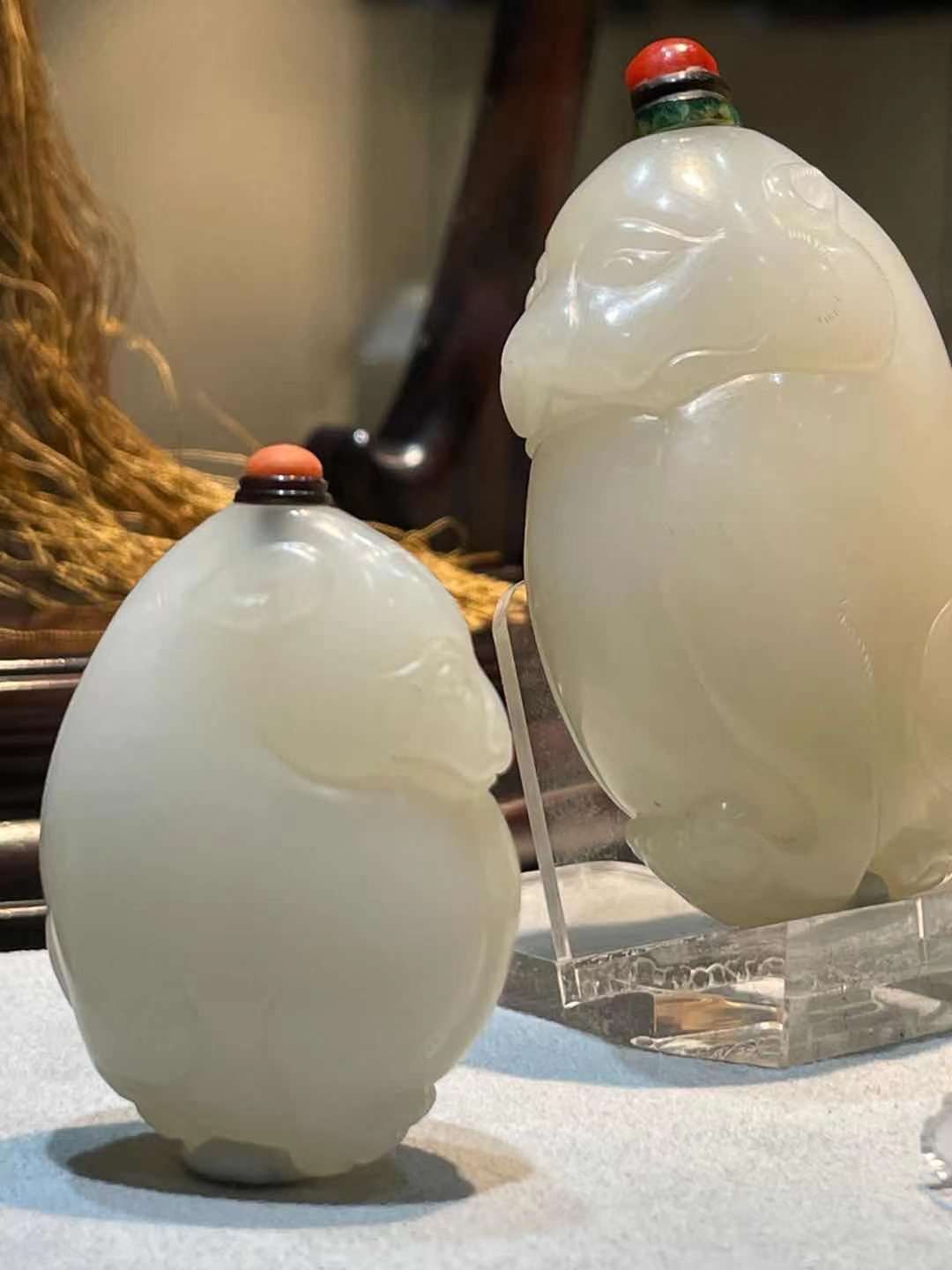 白玉鼻煙壺 白玉鼻煙壺-國立歷史博物館-藏品資料-72-00218
