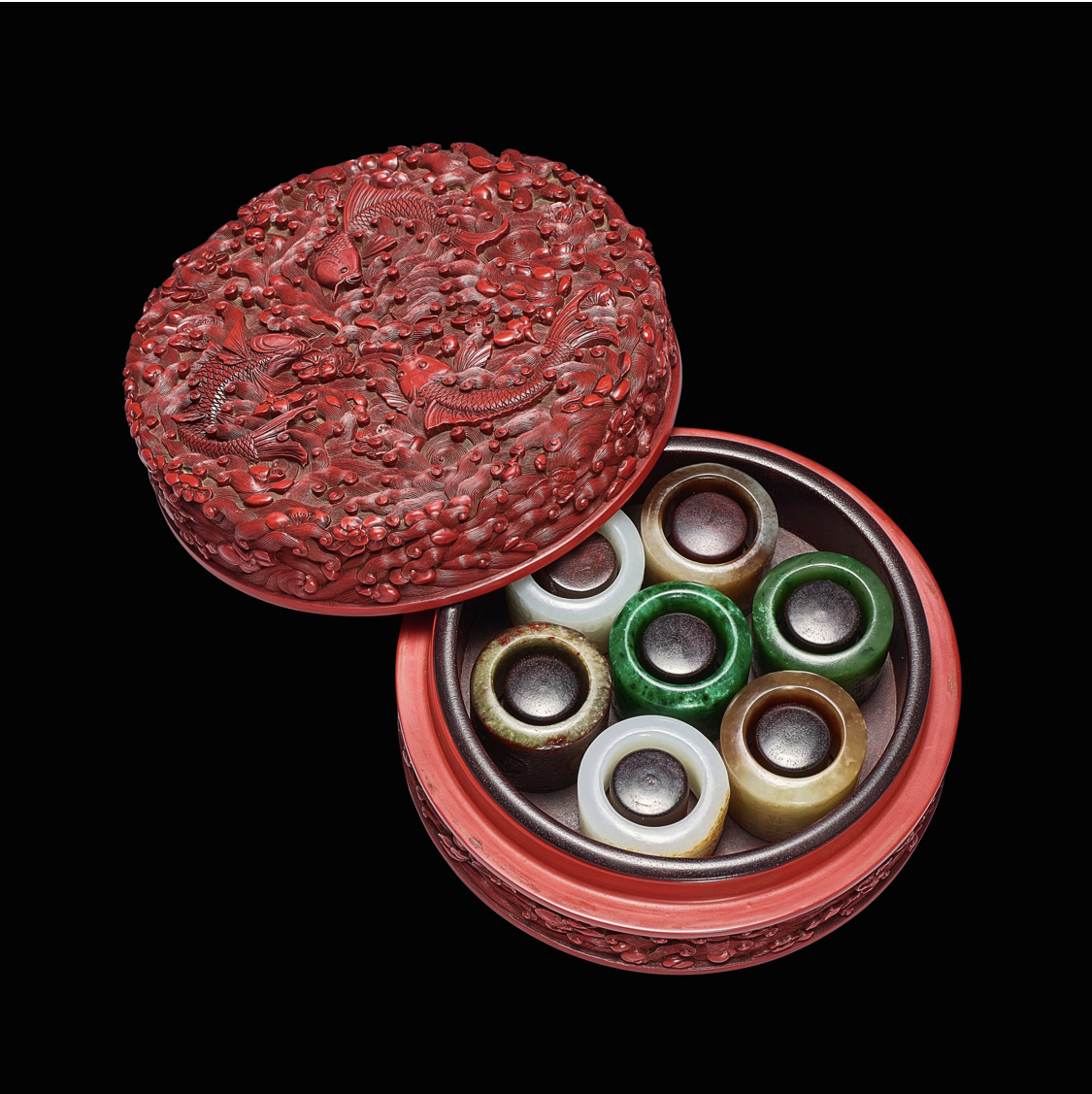 出自台灣的乾隆玉扳指與漆盒2.5億成交香港蘇富比50周年古董拍賣最高價(By S.T.) - Arts & Life News 藝術生活新聞網