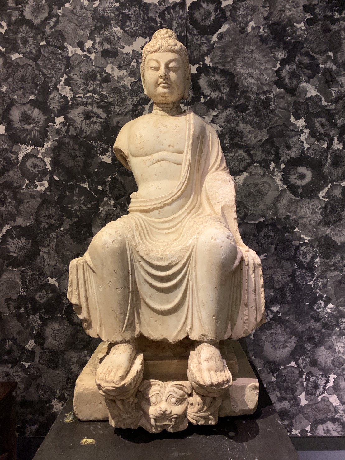 直売販売品木彫菩薩像光徳在銘www.lsansimon.com