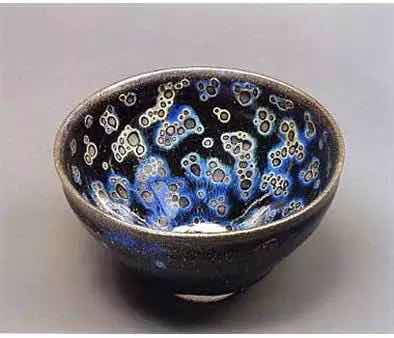 古美術　中国南宋時代藍斑天目茶碗　共箱　共紙XG6-1 20250421_00565.jpg